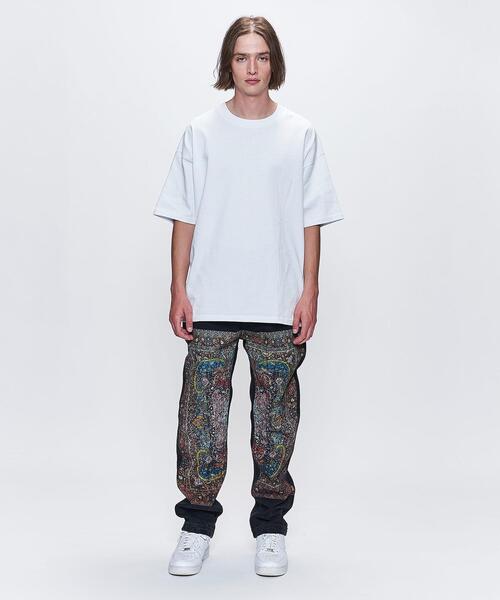 PLEASURES(プレジャー)の「<PLEASURES> WALK ON ME DENIM/デニムパンツ(デニムパンツ・メンズ・ブラック・30inch/28inch/32inch)」の2枚目の写真