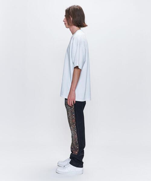 PLEASURES(プレジャー)の「<PLEASURES> WALK ON ME DENIM/デニムパンツ(デニムパンツ・メンズ・ブラック・30inch/28inch/32inch)」の3枚目の写真