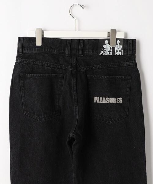 PLEASURES(プレジャー)の「<PLEASURES> WALK ON ME DENIM/デニムパンツ(デニムパンツ・メンズ・ブラック・30inch/28inch/32inch)」の8枚目の写真