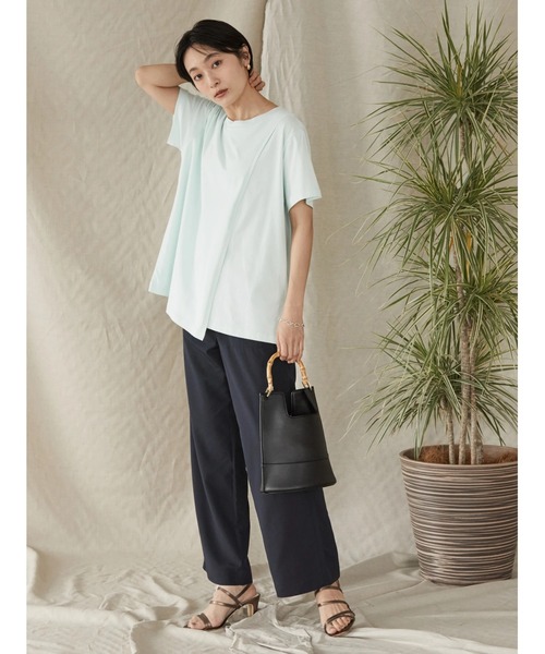 AMERICAN HOLIC（アメリカンホリック）の「バンブーハンドルバッグ（ハンドバッグ・レディース・アイボリー/ブラック/グリーン・FREE）」の20枚目の写真