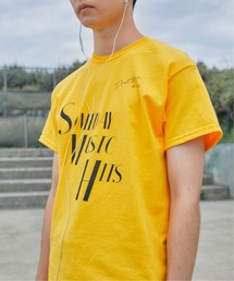 【MISHIMA MART/ミシママート】ミュージック ヒット プリントTシャツ