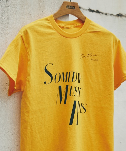 JOURNAL STANDARD(ジャーナルスタンダード)の「【MISHIMA MART/ミシママート】ミュージック ヒット プリントTシャツ(Tシャツ/カットソー・メンズ・レッド/ブルー/イエロー/ホワイト・MEDIUM/LARGE/X-LARGE)」の11枚目の写真