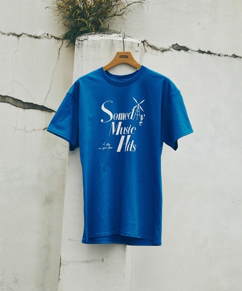 JOURNAL STANDARD(ジャーナルスタンダード)の「【MISHIMA MART/ミシママート】ミュージック ヒット プリントTシャツ(Tシャツ/カットソー・メンズ・レッド/ブルー/イエロー/ホワイト・MEDIUM/LARGE/X-LARGE)」の10枚目の写真