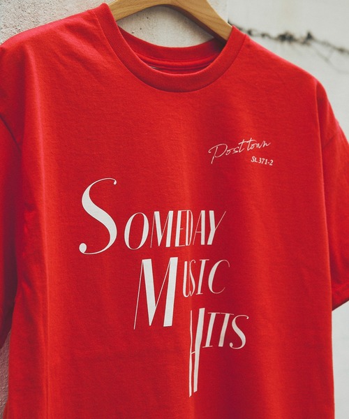 JOURNAL STANDARD(ジャーナルスタンダード)の「【MISHIMA MART/ミシママート】ミュージック ヒット プリントTシャツ(Tシャツ/カットソー・メンズ・レッド/ブルー/イエロー/ホワイト・MEDIUM/LARGE/X-LARGE)」の12枚目の写真