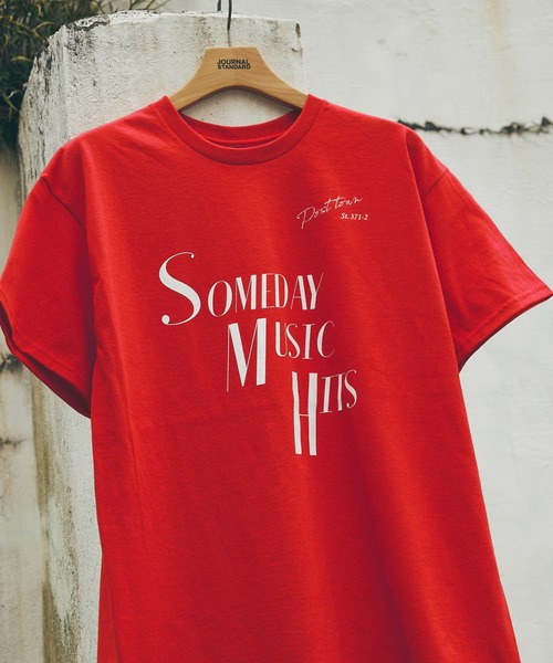 JOURNAL STANDARD(ジャーナルスタンダード)の「【MISHIMA MART/ミシママート】ミュージック ヒット プリントTシャツ(Tシャツ/カットソー・メンズ・レッド/ブルー/イエロー/ホワイト・MEDIUM/LARGE/X-LARGE)」の13枚目の写真