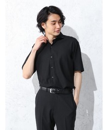 Perfect Suit FActory | 【サステナブル】前開きビズポロシャツ　ホワイト/ブラック/ベージュ/ネイビー(ポロシャツ)