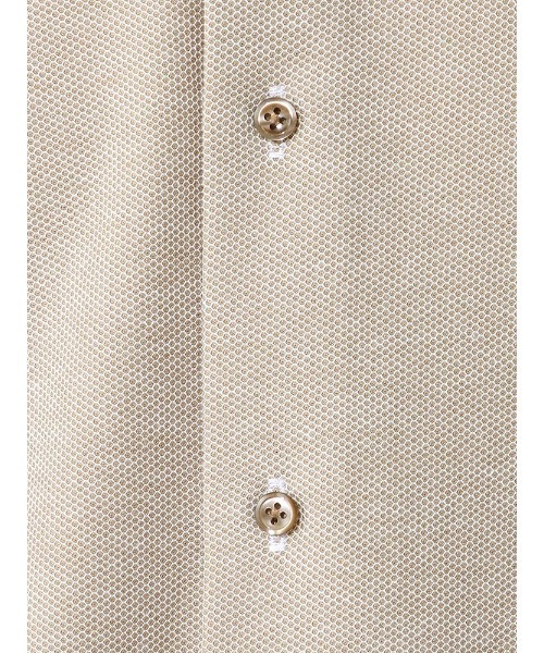 Perfect Suit FActory（パーフェクトスーツファクトリー）の「【サステナブル】前開きビズポロシャツ　ホワイト/ブラック/ベージュ/ネイビー（ポロシャツ・メンズ・ブラック/ホワイト/ネイビー/ベージュ・S/L/LL/M）」の11枚目の写真