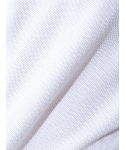 Perfect Suit FActory（パーフェクトスーツファクトリー）の「【サステナブル】前開きビズポロシャツ　ホワイト/ブラック/ベージュ/ネイビー（ポロシャツ・メンズ・ブラック/ホワイト/ネイビー/ベージュ・S/L/LL/M）」の13枚目の写真