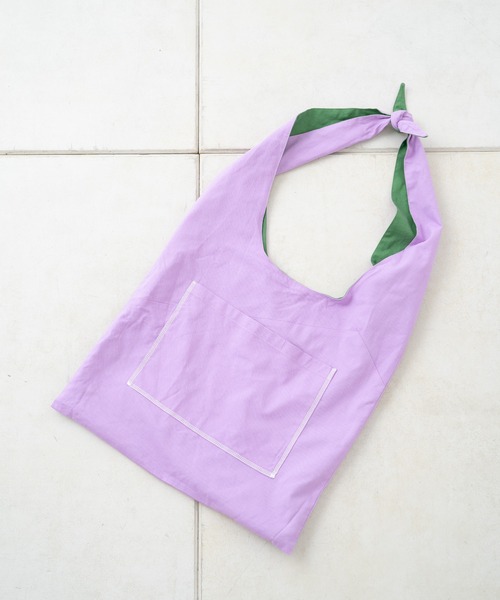 Kastane（カスタネ）の「リバーシブルカラートート（トートバッグ・レディース・グリーン・FREE）」の6枚目の写真