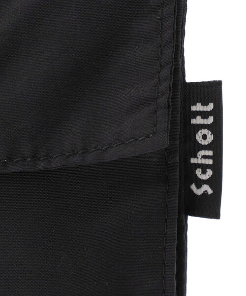 WILD THINGS（ワイルドシングス）の「Schott x WILD THINGS /ショット×ワイルドシングス　 CARGO POCKET SACOSH カーゴ ポケットサコッシュ（ショルダーバッグ・メンズ・ブラック/グレー/オリーブ・FREE）」の9枚目の写真