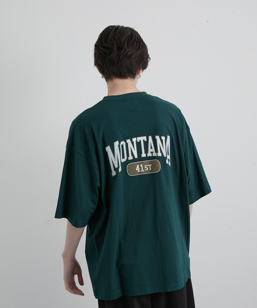 JUNRED（ジュンレッド）の「MONTANA  BIGTシャツ（Tシャツ/カットソー・メンズ・ホワイト/チャコールグレー/グリーン・S/M/L）」の3枚目の写真