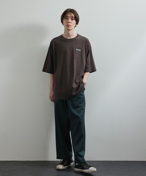 JUNRED（ジュンレッド）の「MONTANA  BIGTシャツ（Tシャツ/カットソー・メンズ・ホワイト/チャコールグレー/グリーン・S/M/L）」の11枚目の写真