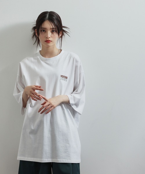 JUNRED（ジュンレッド）の「MONTANA  BIGTシャツ（Tシャツ/カットソー・メンズ・ホワイト/チャコールグレー/グリーン・S/M/L）」の12枚目の写真