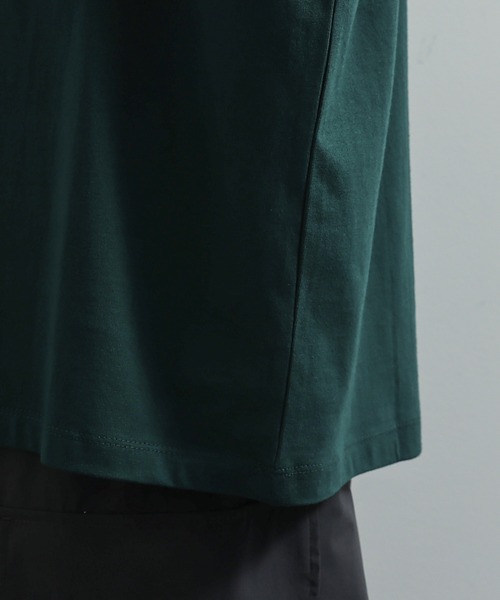 JUNRED（ジュンレッド）の「MONTANA  BIGTシャツ（Tシャツ/カットソー・メンズ・ホワイト/チャコールグレー/グリーン・S/M/L）」の6枚目の写真