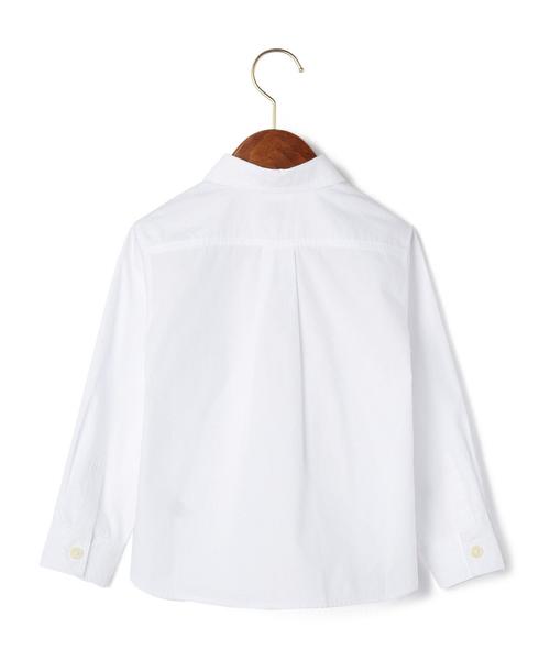 green label relaxing(グリーンレーベルリラクシング)の「サガラ エンブレム シャツKNL◆(シャツ/ブラウス・キッズ・ホワイト/その他1・105/125/95/115)」の9枚目の写真