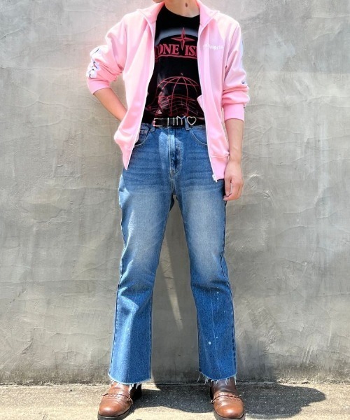 DANKE SCHON（ダンケシェーン）の「DankeSchon/ダンケシェーン/Flared pants/フレアデニム（デニムパンツ・メンズ・ブルー・SMALL/LARGE/MEDIUM）」の12枚目の写真