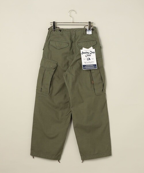 Aresense(アーセンス)の「Johnbull/ジョンブル FIELD SHELL TROUSERS/フィールドシェルトラウザー(カーゴパンツ・レディース・オリーブ・24/26/28)」の2枚目の写真