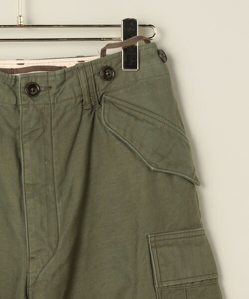 Aresense(アーセンス)の「Johnbull/ジョンブル FIELD SHELL TROUSERS/フィールドシェルトラウザー(カーゴパンツ・レディース・オリーブ・24/26/28)」の4枚目の写真