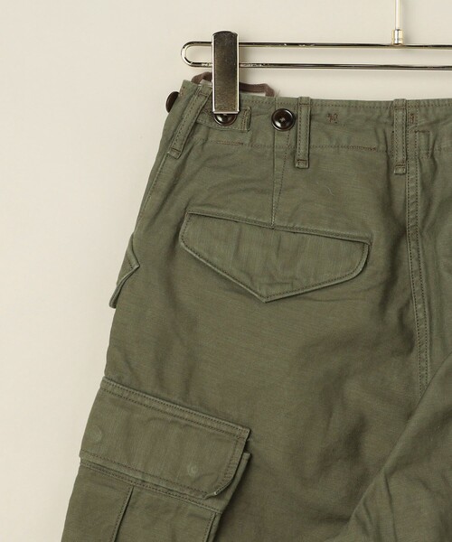 Aresense(アーセンス)の「Johnbull/ジョンブル FIELD SHELL TROUSERS/フィールドシェルトラウザー(カーゴパンツ・レディース・オリーブ・24/26/28)」の5枚目の写真