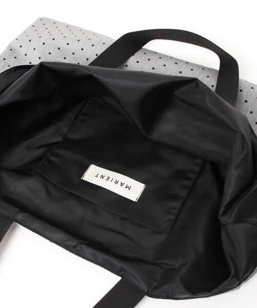 Marient(マリエント)の「ドットおけいこバッグ/サブBAG(トートバッグ・レディース・ブラック/ブルー・FREE)」の18枚目の写真