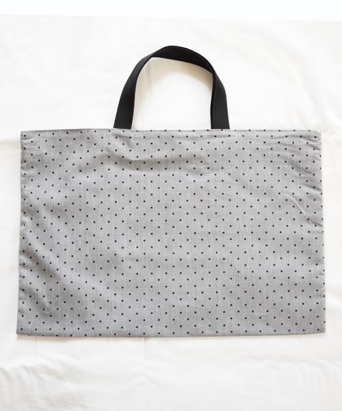 Marient(マリエント)の「ドットおけいこバッグ/サブBAG(トートバッグ・レディース・ブラック/ブルー・FREE)」の4枚目の写真
