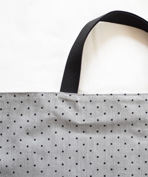 Marient(マリエント)の「ドットおけいこバッグ/サブBAG(トートバッグ・レディース・ブラック/ブルー・FREE)」の14枚目の写真