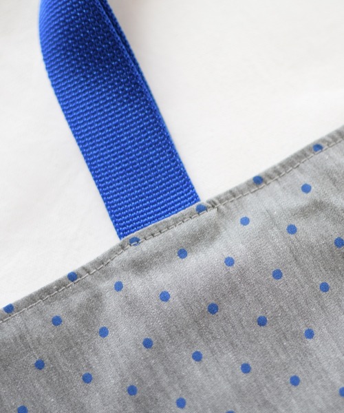 Marient(マリエント)の「ドットおけいこバッグ/サブBAG(トートバッグ・レディース・ブラック/ブルー・FREE)」の5枚目の写真