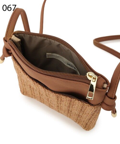 SHOO・LA・RUE（シューラルー）の「◆【ポーチ付】ミニショルダーバッグ（ショルダーバッグ・レディース・オレンジ/ベージュ/グレー/ブルー・00）」の7枚目の写真