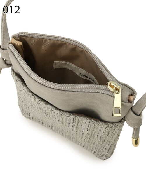 SHOO・LA・RUE（シューラルー）の「◆【ポーチ付】ミニショルダーバッグ（ショルダーバッグ・レディース・オレンジ/ベージュ/グレー/ブルー・00）」の5枚目の写真