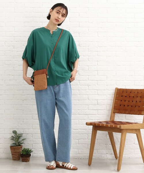 SHOO・LA・RUE（シューラルー）の「◆【ポーチ付】ミニショルダーバッグ（ショルダーバッグ・レディース・オレンジ/ベージュ/グレー/ブルー・00）」の6枚目の写真