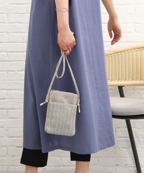 SHOO・LA・RUE（シューラルー）の「◆【ポーチ付】ミニショルダーバッグ（ショルダーバッグ・レディース・オレンジ/ベージュ/グレー/ブルー・00）」の13枚目の写真