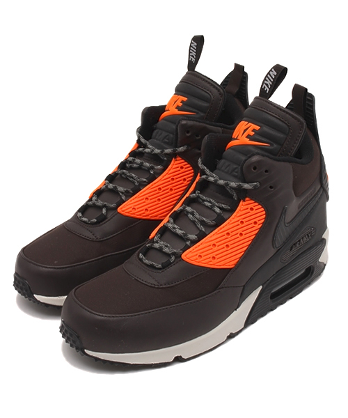 NIKEï¼ãã¤ã­ï¼ã®ãã¡ã³ãº ãã¤ã­ ã¨ã¢ããã¯ã¹90 ã¹ãã¼ã«ã¼ãã¼ã NIKE AIR MAX 90 SNKR BT WNTR 684714-200ï¼ã¹ãã¼ã«ã¼ï¼ã - WEAR