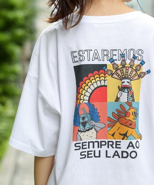 セール Web限定 ユニセックス カチーナプリントｔシャツ Tシャツ カットソー チチカカ チチカカ のファッション通販 Zozotown