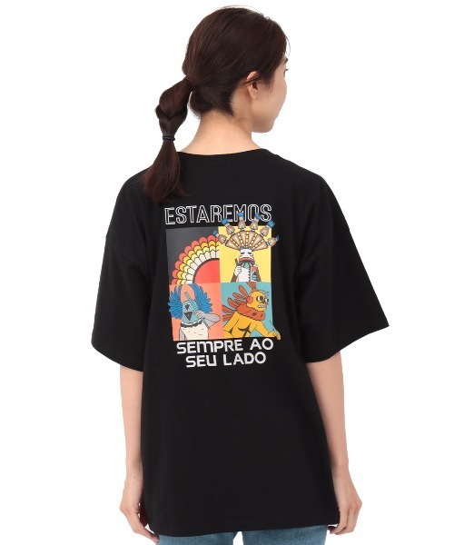 チチカカ（チチカカ）の「【ユニセックス】 カチーナプリントTシャツ【WEB限定】（Tシャツ/カットソー・メンズ・グリーン/ブラック/ホワイト・FREE）」の9枚目の写真