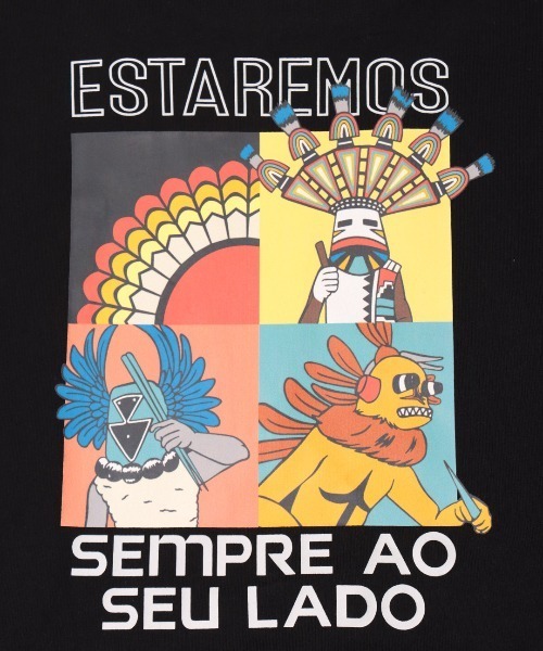 チチカカ（チチカカ）の「【ユニセックス】 カチーナプリントTシャツ【WEB限定】（Tシャツ/カットソー・メンズ・グリーン/ブラック/ホワイト・FREE）」の17枚目の写真