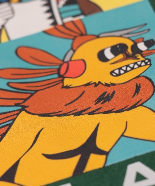 チチカカ（チチカカ）の「【ユニセックス】 カチーナプリントTシャツ【WEB限定】（Tシャツ/カットソー・メンズ・グリーン/ブラック/ホワイト・FREE）」の20枚目の写真