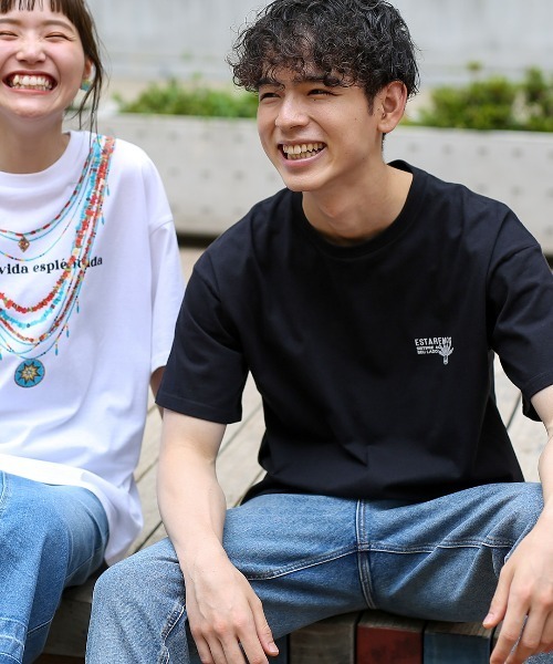 チチカカ（チチカカ）の「【ユニセックス】 カチーナプリントTシャツ【WEB限定】（Tシャツ/カットソー・メンズ・グリーン/ブラック/ホワイト・FREE）」の22枚目の写真