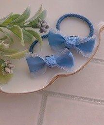 ヘアゴム（ブルー・ネイビー/青色系）ファッション通販 - ZOZOTOWN