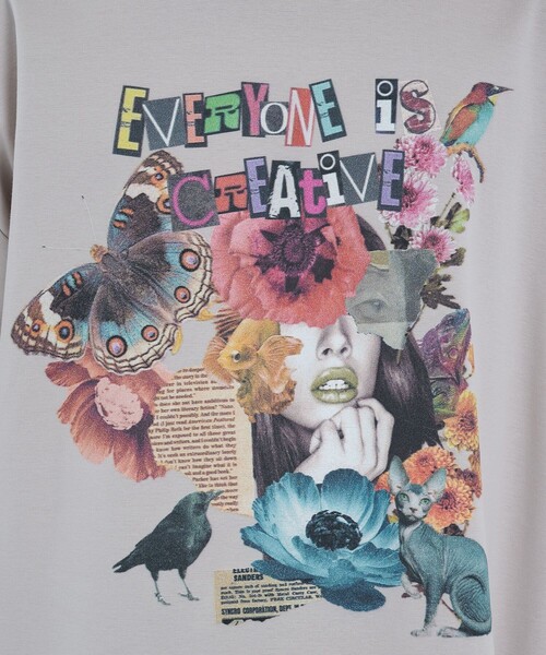 CITY TOKYO（シティトウキョウ）の「グラフィックシルバイオポンチTシャツ（Tシャツ/カットソー・メンズ・ベージュ/グリーン/ホワイト/ブラック・3/2/1）」の20枚目の写真