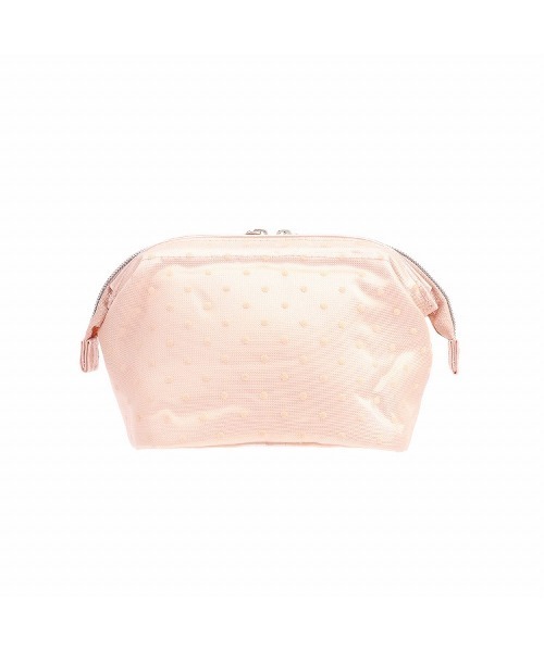 Jewelna Rose（ジュエルナローズ）の「ラウンジアクセサリー がま口ポーチ（ポーチ・レディース・ブラック/ピンクベージュ・FREE）」の5枚目の写真