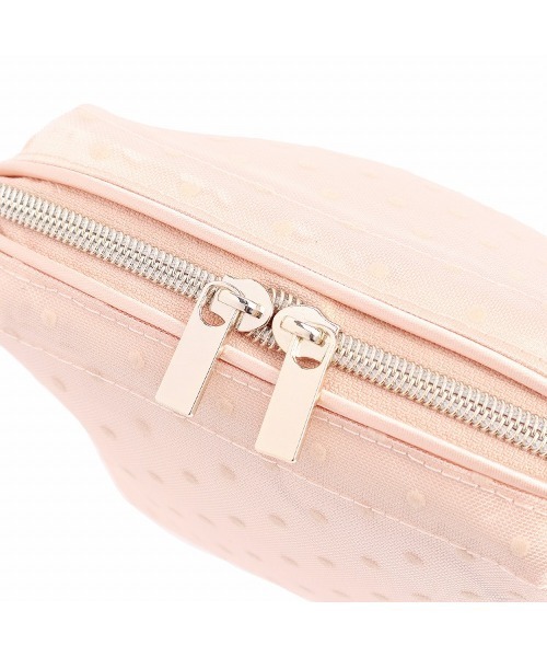 Jewelna Rose（ジュエルナローズ）の「ラウンジアクセサリー がま口ポーチ（ポーチ・レディース・ブラック/ピンクベージュ・FREE）」の6枚目の写真