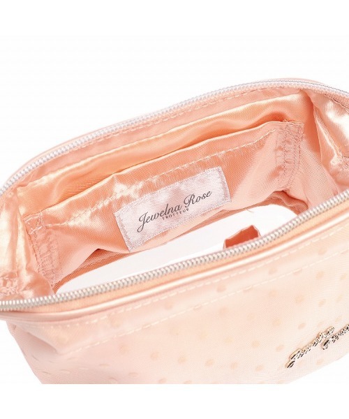 Jewelna Rose（ジュエルナローズ）の「ラウンジアクセサリー がま口ポーチ（ポーチ・レディース・ブラック/ピンクベージュ・FREE）」の10枚目の写真