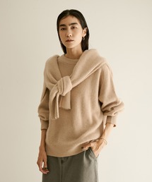SALON adam et rope'（サロン アダム エ ロペ）の「フォックスウール片畦ニット（ニット/セーター・レディース）」