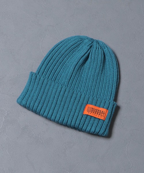 UNIVERSAL OVERALL（ユニバーサルオーバーオール）の「UNIVERSAL OVERALL ニットワッチ（ニットキャップ/ビーニー・メンズ・ブラック/グレー/オフホワイト/ブルー/グリーン・FREE）」の5枚目の写真