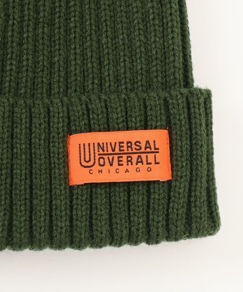 UNIVERSAL OVERALL（ユニバーサルオーバーオール）の「UNIVERSAL OVERALL ニットワッチ（ニットキャップ/ビーニー・メンズ・ブラック/グレー/オフホワイト/ブルー/グリーン・FREE）」の16枚目の写真