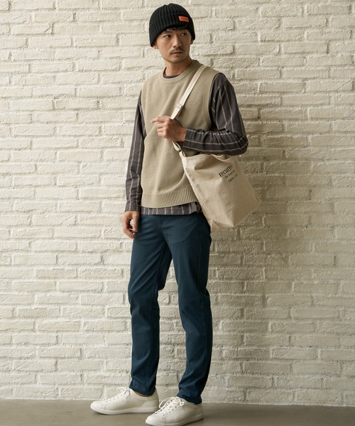 UNIVERSAL OVERALL（ユニバーサルオーバーオール）の「UNIVERSAL OVERALL ニットワッチ（ニットキャップ/ビーニー・メンズ・ブラック/グレー/オフホワイト/ブルー/グリーン・FREE）」の11枚目の写真