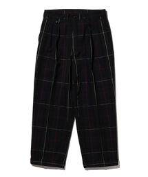 BEAMS PLUS | BEAMS PLUS / 2プリーツ カラー ワイドトラウザーズ(スラックス)