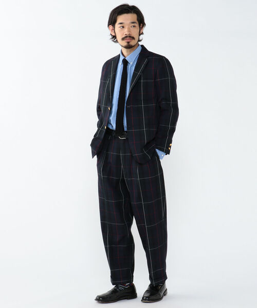 BEAMS PLUS（ビームスプラス）の「BEAMS PLUS / 2プリーツ カラー ワイドトラウザーズ（スラックス・メンズ・バーガンディー/ブラウン/その他/グリーン・L/M/S/XL）」の7枚目の写真