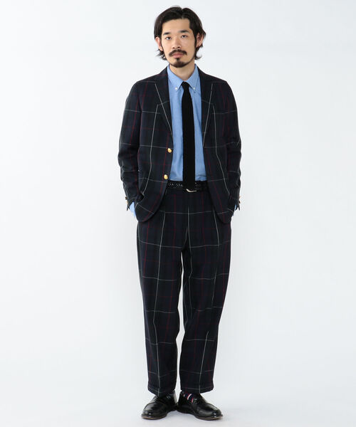 BEAMS PLUS（ビームスプラス）の「BEAMS PLUS / 2プリーツ カラー ワイドトラウザーズ（スラックス・メンズ・バーガンディー/ブラウン/その他/グリーン・L/M/S/XL）」の8枚目の写真