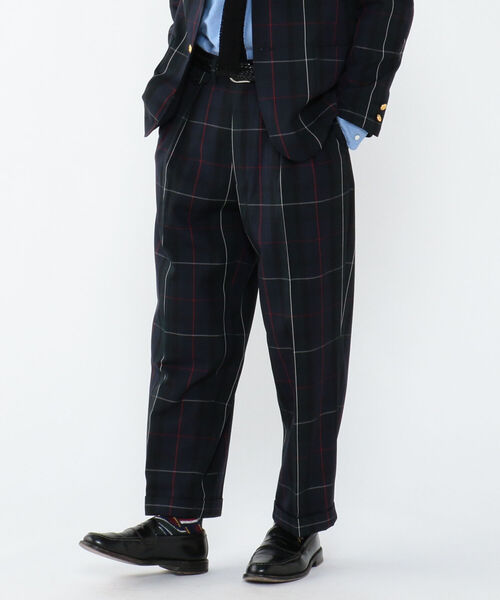 BEAMS PLUS（ビームスプラス）の「BEAMS PLUS / 2プリーツ カラー ワイドトラウザーズ（スラックス・メンズ・バーガンディー/ブラウン/その他/グリーン・L/M/S/XL）」の11枚目の写真